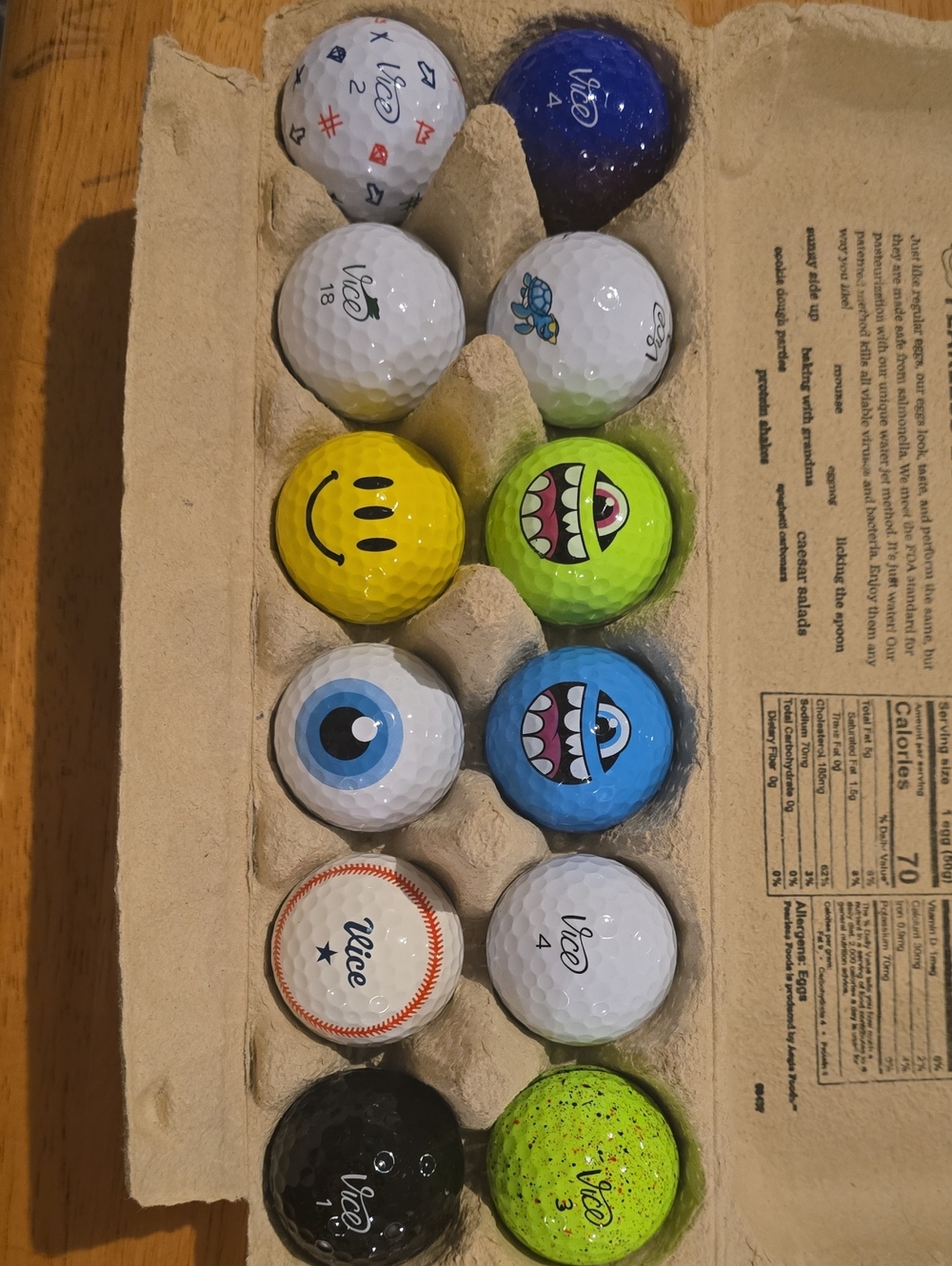 Vice Golf Balls - Collectors Dozen